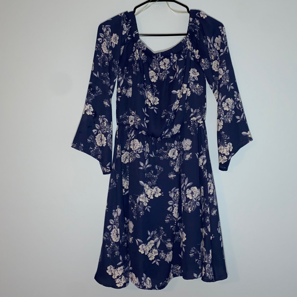 Altar’d State Floral Long Sleeve Dress